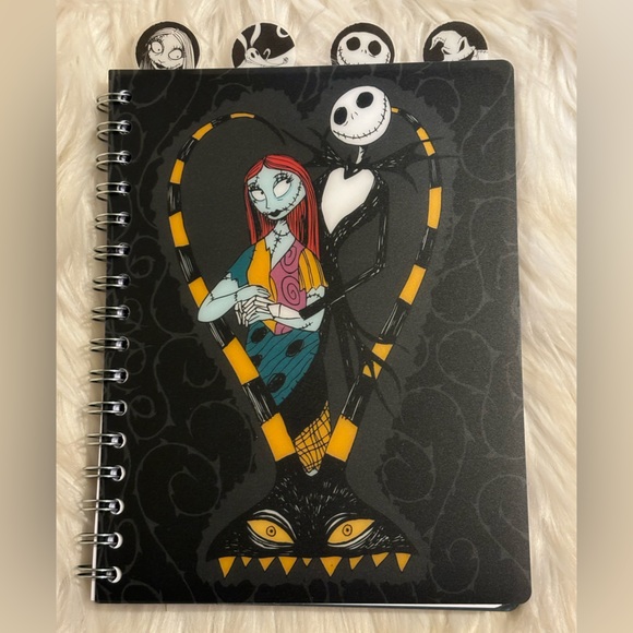 Disney Nightmare Before Christmas Jack Skellington and Friend’s Notebook - Picture 1 of 7